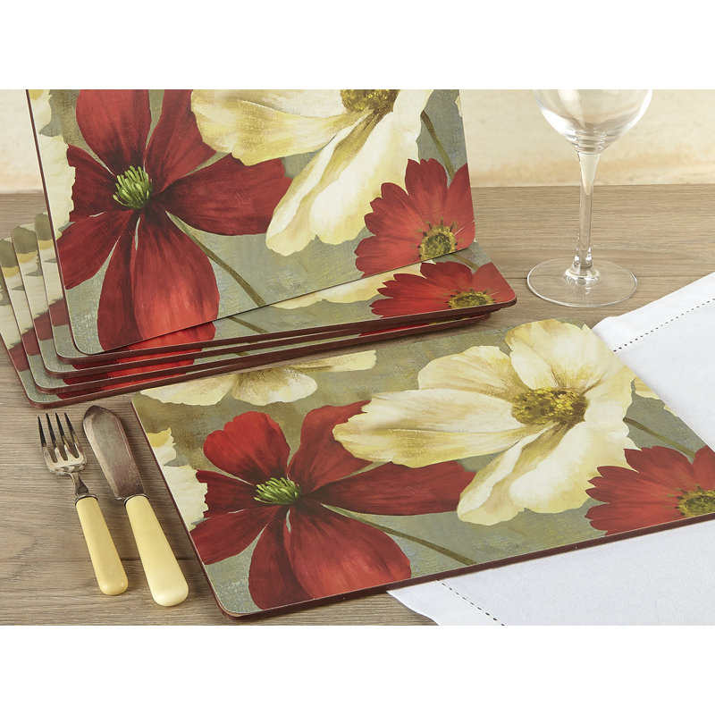 Creative Tops Flower Study Premium Cork Placemat Wayfair.co.uk